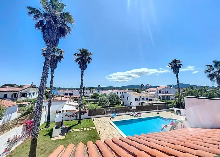 Apartamento Roca Fornells, Bonito Con Piscina Ss21 Fornells (Menorca)